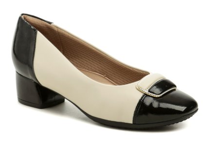 Ganzjahres-Wanderschuhe für Damen mit niedrigem Absatz, aus hochwertigem Synthetikmaterial mit bequemer Innensohle. Spezielle BUNION-Behandlung - weiches Material im Zehenbereich.