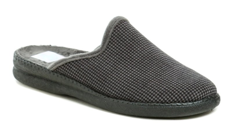 Medi Line 1137-024-42 grau Herren Hausschuhe | ARNO-schuhe.de – Schuhe mit Tradition