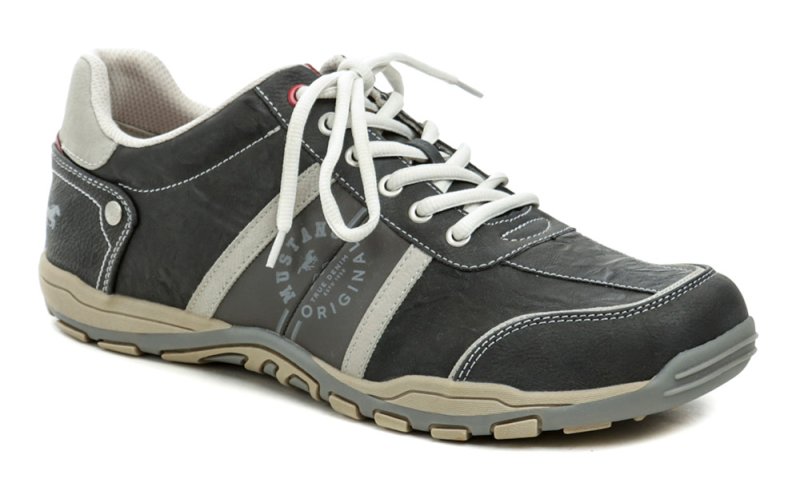 Mustang 4027-313-200 grau Herren Halbschuhe | ARNO-schuhe.de – Schuhe mit Tradition