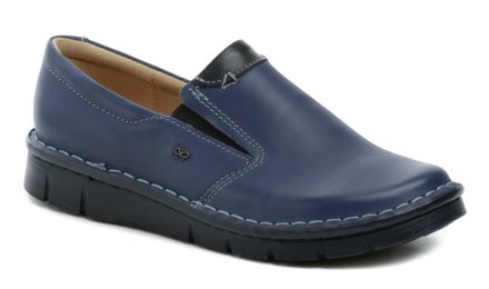 Damen Ganzjahres-Wanderschuhe Typ Mokassins, aus hochwertigem echtem Leder.