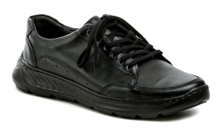 Ganzjahres-Wanderschuhe für Herren mit Schnürsenkeln, aus echtem Naturleder.