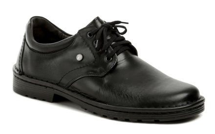 Ganzjahres-Wanderschuhe für Herren mit Schnürsenkeln, aus echtem Naturleder.