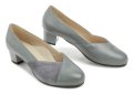 De plus 9818-K-4010 grau Damen Übergrößen Pumps Weite K | ARNO-schuhe.de – Schuhe mit Tradition