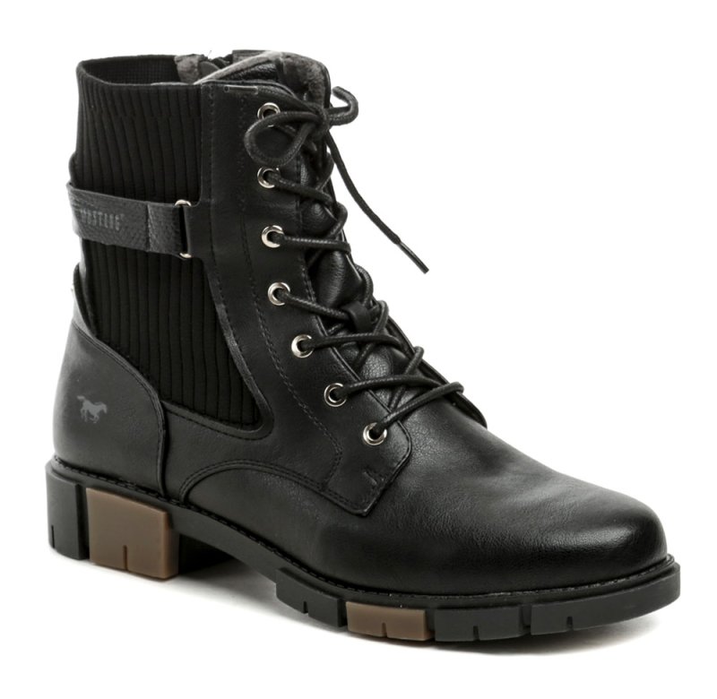 Mustang 1443-502-9 schwarz Damen Winterstiefel in Übergröße | ARNO-schuhe.de – Schuhe mit Tradition