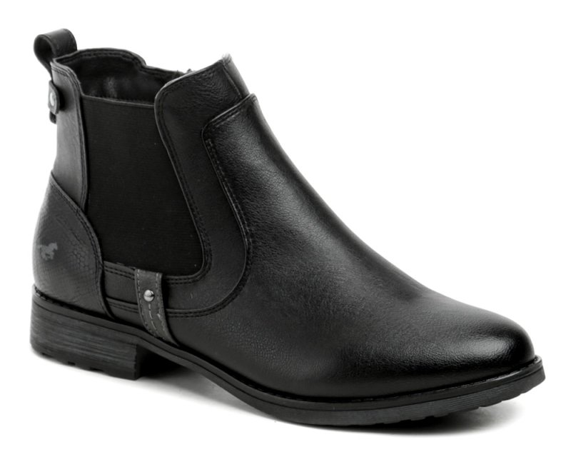 Mustang 1265-522-9 schwarzer Damen-Halbschuh in Übergröße | ARNO-schuhe.de – Schuhe mit Tradition