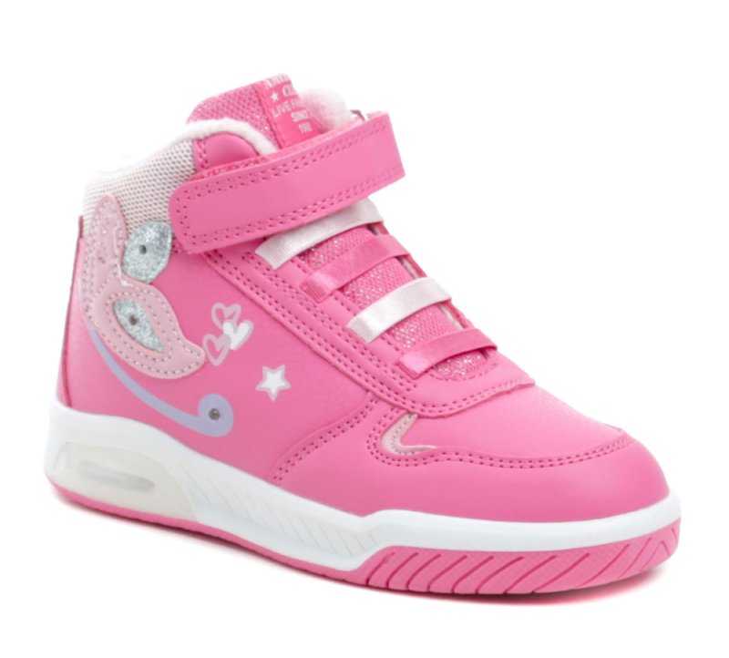 American Club ES162-24 rosa Mädchen Winter blinkende Stiefel | ARNO-schuhe.de – Schuhe mit Tradition