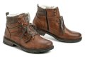 Mustang 4157-603-307 cognac Herren Winterstiefel in Übergröße | ARNO-schuhe.de – Schuhe mit Tradition