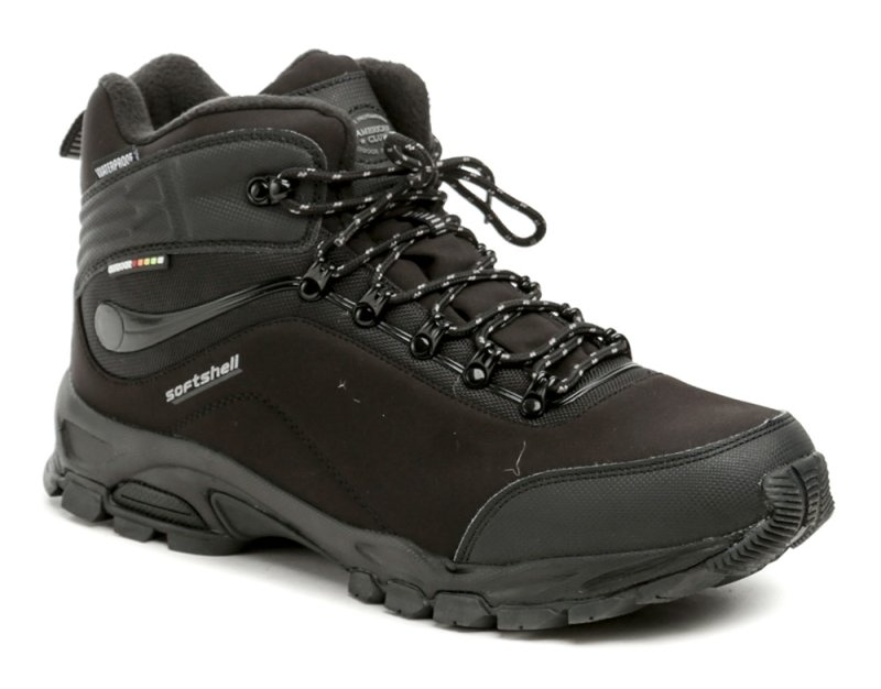 American Club WT53-24 schwarz Herren Softshell-Stiefel in Übergröße | ARNO-schuhe.de – Schuhe mit Tradition