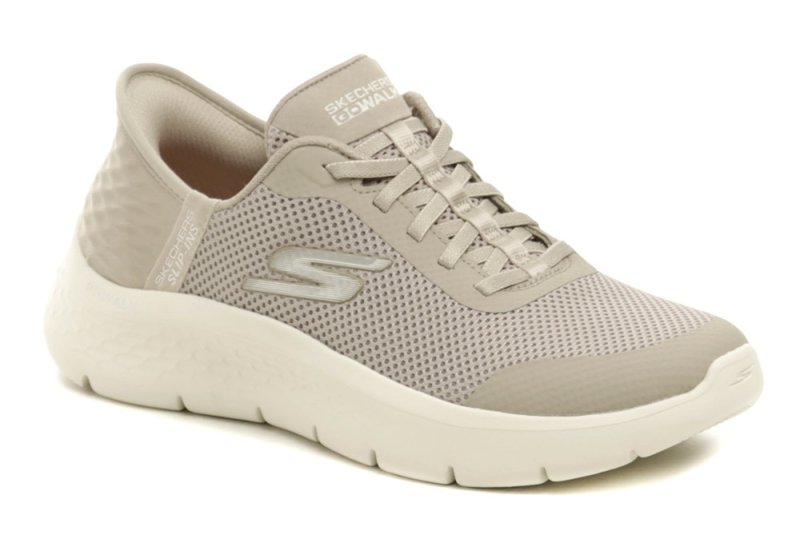 Skechers 124836-TPE Beige Damen Slip-in Turnschuhe | ARNO-schuhe.de – Schuhe mit Tradition