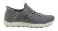 Skechers 2324587-CHAR Grau Herren Slip-in Turnschuhe | ARNO-schuhe.de – Schuhe mit Tradition