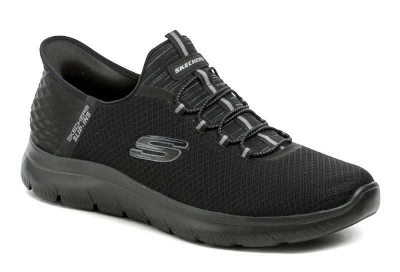 Skechers 232457-BBK Schwarz Herren Slip-in Turnschuhe | ARNO-schuhe.de – Schuhe mit Tradition