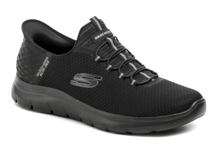 Sommerliche Wander- und Sportschuhe für Herren mit Slip-in-Technologie. Die Schuhe sind aus Textilmaterial mit Memory-Foam-Einlegesohle hergestellt. Die Schuhe sind maschinenwaschbar!