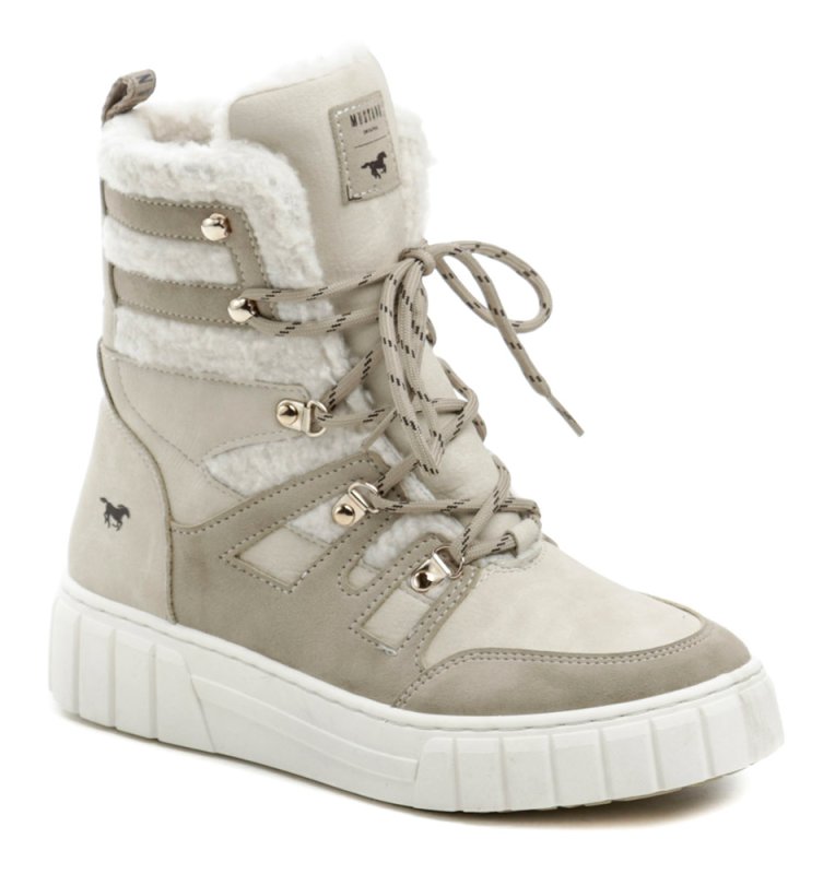 Mustang 1446-603-4 beige Damen Winterstiefel | ARNO-schuhe.de – Schuhe mit Tradition