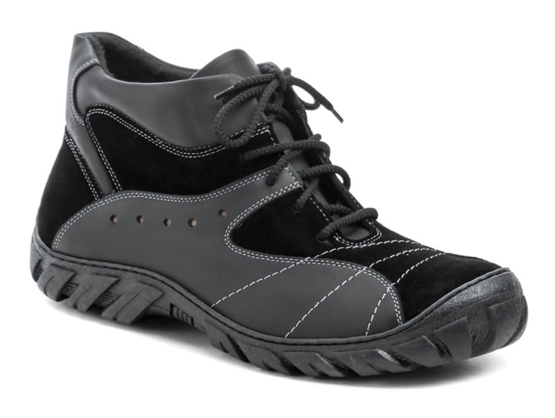 Koma 613-1 schwarz Herren Winterstiefel in Übergröße | ARNO-schuhe.de – Schuhe mit Tradition