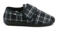 Rogallo 4340-203 schwarzer Würfel Herren Winter Hausschuhe | ARNO-schuhe.de – Schuhe mit Tradition