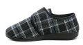 Rogallo 4340-203 schwarzer Würfel Herren Winter Hausschuhe | ARNO-schuhe.de – Schuhe mit Tradition