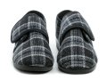 Rogallo 4340-203 schwarzer Würfel Herren Winter Hausschuhe | ARNO-schuhe.de – Schuhe mit Tradition