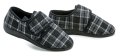 Rogallo 4340-203 schwarzer Würfel Herren Winter Hausschuhe | ARNO-schuhe.de – Schuhe mit Tradition