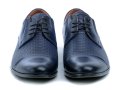Conhpol C-A045-1279 blau Männer Kleid Schuhe | ARNO-schuhe.de – Schuhe mit Tradition