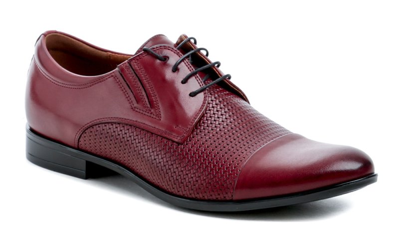 Conhpol C-A045-1877 burgunderrote Herrenschuhe | ARNO-schuhe.de – Schuhe mit Tradition