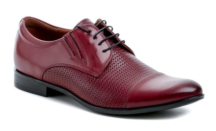 Ganzjährig tragbare Herren-Schnürschuhe aus echtem Naturleder.