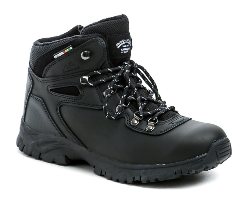 American Club ES110-24 schwarzer Winterstiefel | ARNO-schuhe.de – Schuhe mit Tradition
