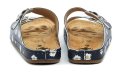 Medi Line S182-002 blaue Blume Damen Gesundheit Hausschuhe | ARNO-schuhe.de – Schuhe mit Tradition