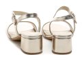 Tamaris 1-28249-42 hellgoldene Damen-Sandalen mit Absatz | ARNO-schuhe.de – Schuhe mit Tradition