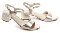 Tamaris 1-28249-42 hellgoldene Damen-Sandalen mit Absatz | ARNO-schuhe.de – Schuhe mit Tradition