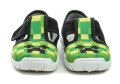 Raweks Borys B8 grün-schwarze Kinderpantoffeln | ARNO-schuhe.de – Schuhe mit Tradition