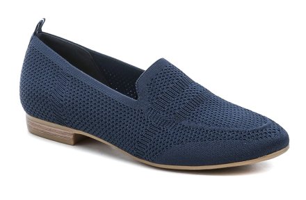 Damen-Sommer-Wanderschuhe Typ Ballerinas, aus einer Kombination von Textil und synthetischem Material