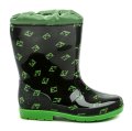 Wojtylko 2G5075C schwarz und grün Kinder Minecraft Gummistiefel | ARNO-schuhe.de – Schuhe mit Tradition