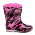 Wojtylko 2G2202R schwarz und rosa Kinder Gummistiefel | ARNO-schuhe.de – Schuhe mit Tradition