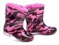 Wojtylko 3G2202R schwarz und rosa Kinder Gummistiefel | ARNO-schuhe.de – Schuhe mit Tradition