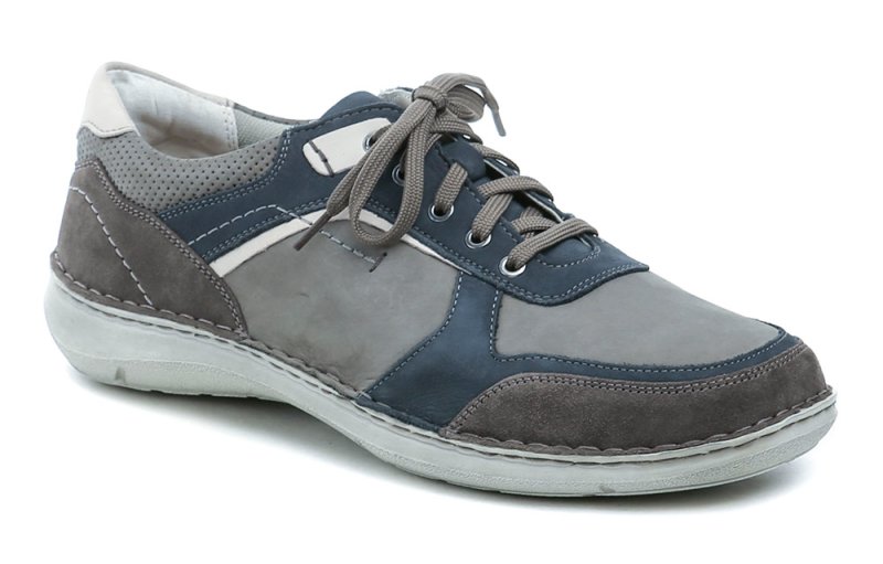 Josef Seibel 44910 grau Herren Übergrößen Halbschuhe | ARNO-schuhe.de – Schuhe mit Tradition