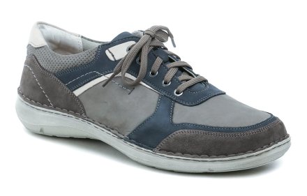Ganzjahres-Wanderschuhe für Herren mit Schnürstiefeln. Josef Seibel Schuhe sind aus Naturleder gefertigt.