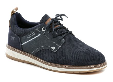Ganzjahres-Wanderschuhe für Herren mit Schnürsenkeln, aus lederähnlichem Synthetikmaterial. 