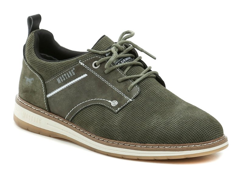 Mustang 4197-303-770 Grüner Herrenstiefel in Übergröße Semi | ARNO-schuhe.de – Schuhe mit Tradition