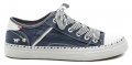 Mustang 1376-303-841 blau-weiße Damen Turnschuhe in Übergröße | ARNO-schuhe.de – Schuhe mit Tradition