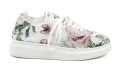 Mustang 1468-301-155 weiß geblümt Damen Turnschuhe | ARNO-schuhe.de – Schuhe mit Tradition