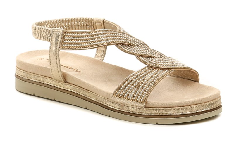 Tamaris 1-28200-44 beige Damensandalen | ARNO-schuhe.de – Schuhe mit Tradition
