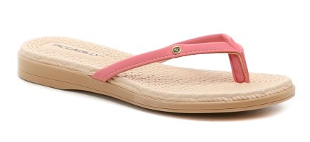 Damen-Sommer-Slipper mit Griff zwischen den Zehen, aus hochwertigem Synthetikmaterial.