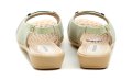 Piccadilly 500380-1 Grünliche Damen Sandalen in Übergröße | ARNO-schuhe.de – Schuhe mit Tradition