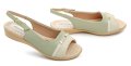 Piccadilly 500380-1 Grünliche Damen Sandalen in Übergröße | ARNO-schuhe.de – Schuhe mit Tradition