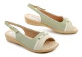 Piccadilly 500380-1 Grünliche Damen Sandalen in Übergröße | ARNO-schuhe.de – Schuhe mit Tradition