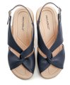 Piccadilly 239015-23 navy Damen Sandalen in Übergröße Weite H | ARNO-schuhe.de – Schuhe mit Tradition