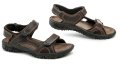 IMAC I2521e42 dunkelbraune Herren-Sandalen | ARNO-schuhe.de – Schuhe mit Tradition