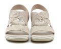Jana 8-28768-42 goldbeige Damen Sandalen Weite H | ARNO-schuhe.de – Schuhe mit Tradition