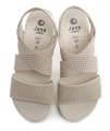 Jana 8-28768-42 goldbeige Damen Sandalen Weite H | ARNO-schuhe.de – Schuhe mit Tradition