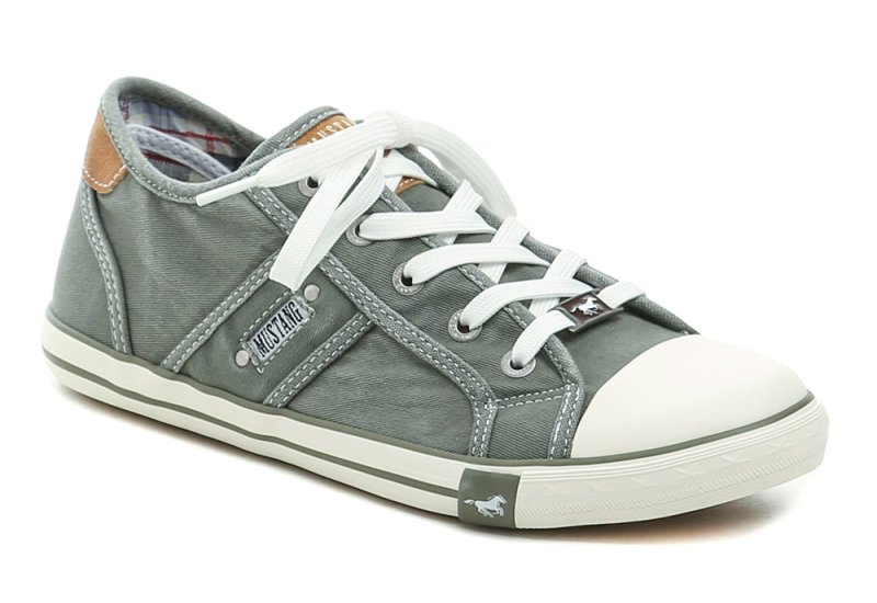 Mustang 1099-310-72 grau Damen Turnschuhe in Übergröße | ARNO-schuhe.de – Schuhe mit Tradition